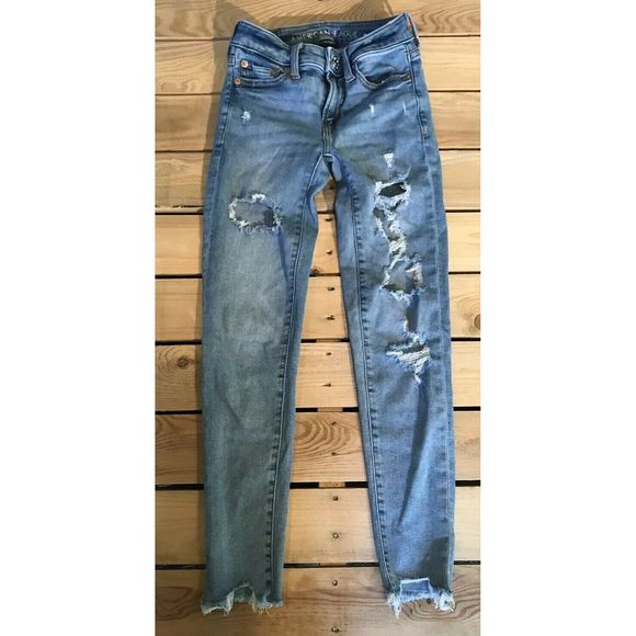 American Eagle Outfitters Denim - American Eagle Next Level Stretch skinny jeans 00S